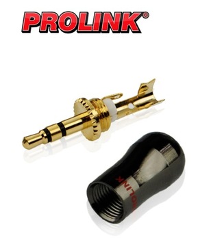 РАЗЪЕМ mini JACK 3,5 STEREO PROLINK GOLD TPJ-0355B