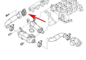 ПРОБКА КЛАПАНА EGR BMW E46 E38 E39 E90 X5 E53 E90