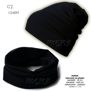 SET CAP + TUBA BEANIE Colors 46-51