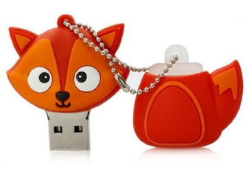 USB-накопитель 64 ГБ RED BEAR FOX ANIMALS FOX