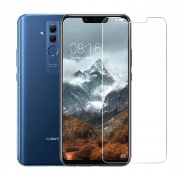 Матовый силиконовый чехол для Huawei Mate 20 Lite + СТЕКЛО