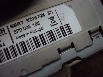 фото thumb №5, Радио seat leon ii lift 5p0035186