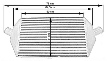 фото thumb №13, Интеркулер turboworks mitsubishi lancer evolution 7 8 9 2.0t + трубопровод kit