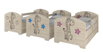 Детская кроватка OSKAR BABY BOO 140x70 матрас DRAWER PB