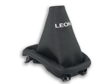 SEAT LEON 99-05 КОЛОКОЛЬЧИК ПЕРЕКЛЮЧЕНИЯ ПЕРЕДАЧ КОЖАНЫЙ ТЮНИНГ