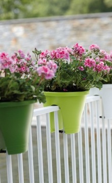 CORSICA Flower Bridge 30 ЭЛХО балконный цветочный горшок