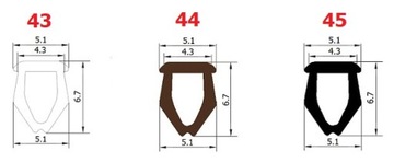 ROPLASTO S-1019 Уплотнитель оконный