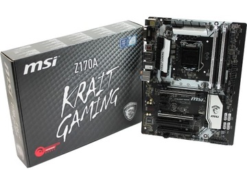 ИГРОВАЯ МАТЕРИНСКАЯ ПЛАТА MSI Z170A KRAIT 1151 DDR4