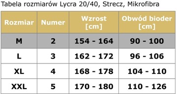 MIRELLA Rajstopy microfibra 60 den gładkie kryjące 2/M Mocca