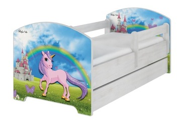 Детская кроватка OSKAR BABY BOO 140x70 матрас DRAWER PB