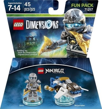 LEGO DIMENSIONS ZANE NINJAGO FUN PACK 71217 МАГАЗИН