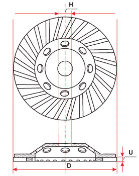 DIAMOND POT DISC 125/22.2 TURBO FALONTECH