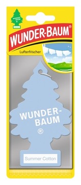 Подвеска WUNDER BAUM CHRISTMAS EREE с ароматом SUMMER COTTON