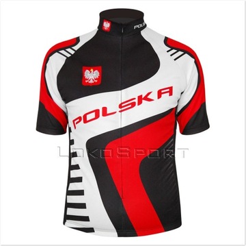 ПОЛЬША ВЕЛОСИПЕДНАЯ ДЖЕРСИ 4XL, Силикон, Lokosport