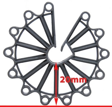 РАССТОЯНИЕ вертикальной арматуры 20мм 250 шт.