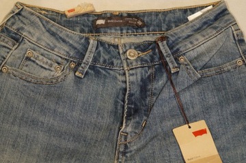 LEVI'S Spodnie Jeans Damskie NIEBIESKIE Roz 2 x 26