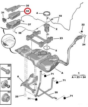 EOLYS FLUID KIDNEY BAG DPF FAP CITROEN C3 DS3