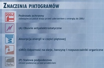 Kalosze z PODNOSKIEM i WKŁADKĄ buty robocze gumowe DEMAR MAXX S5 46