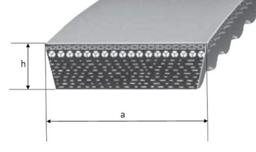 SVX 30x10x950 Зубчатый ремень Optibelt