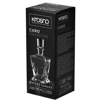 Графин для виски Caro KROSNO Square 0,75л