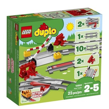 LEGO DUPLO 10882 ЖЕЛЕЗНОДОРОЖНЫЕ ПУТИ