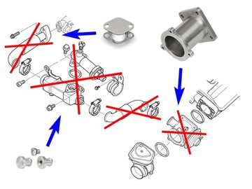 Замена заглушки EGR BMW E90 E91 E60 M47N2 M57N2