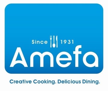 AMEFA BOLOGNA 6 x NÓŻ STOŁOWY SZTUĆCE POŁYSK