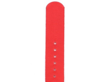 PASEK DO ZEGARKA NATO NYLONOWY 18 MM CZERWONY