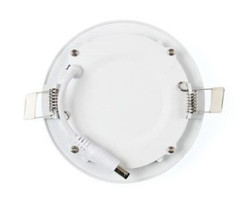 PANEL LED PODTYNKOWY OKRĄGŁY 12W PLAFON BIAŁY NEUTRALNY 4500K