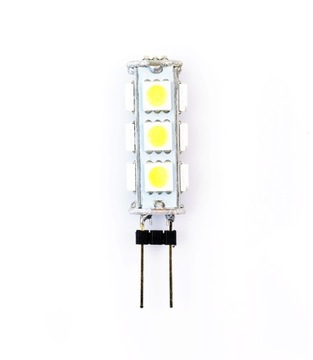 G4 13 LED 12V DC 5050 SMD 210lm 3W Теплый белый