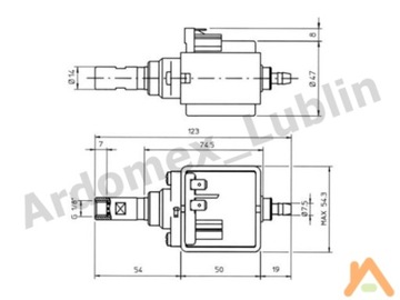 Насос давления ULKA EK2 (EX012)