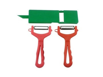 TEMPERÓWKA, NOŻ SPIRALA 2szt, OBIERACZKA 2szt ,CARVING KRAJACZ JULIENNE #23