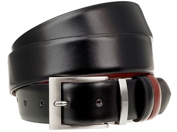 Ремень 2-СТОРОННИЙ КОЖАНЫЙ Широкий PD46 90