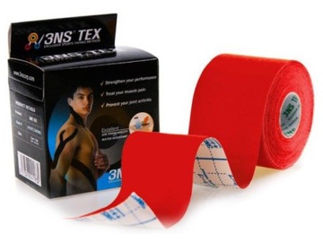 10x Plastry kineskiology taping Taśma SPORTOWA TAPINGOWA tape tejpy 3NS tex