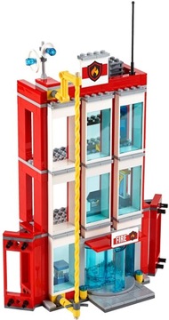 LEGO CITY 60110 Кирпичи ПОЖАРНАЯ СТАНЦИЯ ПОЖАР 24Ч