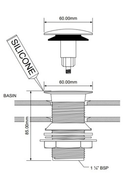 Syfon Zlewozmywakowy MC ALPINE CWS70-CB