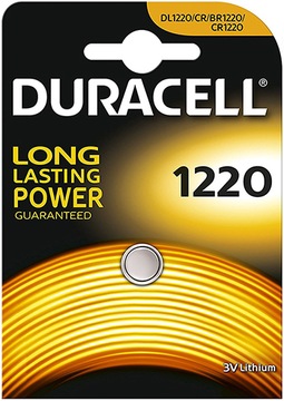 DURACELL CR1220 ЛИТИЕВАЯ БАТАРЕЯ 3В 1220