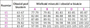 Biustonosz ESOTIQ HENDERSON RAFF bardotka 70B