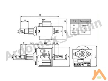 Насос давления ULKA NME 4 (EX006)