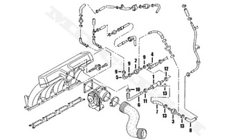 КЛАПАН ИСПОЛНИТЕЛЬ ДАВЛЕНИЯ AUDI A4 B6 B7 1.8T