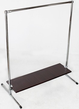 STOJAK Z PÓŁKĄ 105x125x60 WIESZAK ODZIEŻOWY c1