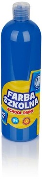Farba szkolna ASTRA plakatowa 500 ml c.niebieska