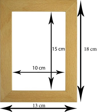 Италия фоторамка 10x15 легкий дуб
