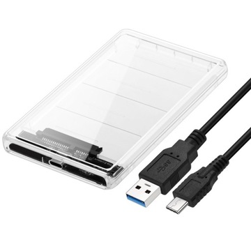 КАРМАННЫЙ КОРПУС SATA 2.5 ДИСК USB-C 3.1 на USB3.0