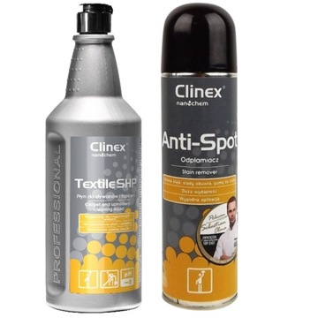 CLINEX Anti-Spot Odplamiacz Do Dywanów Mebli 250ml