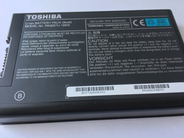 Toshiba Tecra S1 Bateria PA3257U-1BRS 6450mAh 10.8