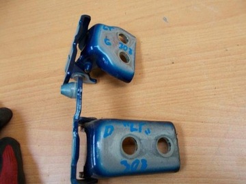 Петля двері лівий зад нижній peugeot 308 фото №1