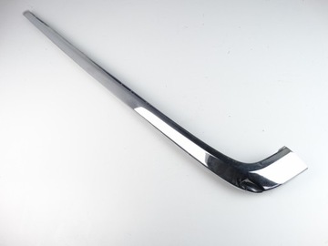 Mercedes s w140 рестайлинг планка хром бампер зад левая фото №1