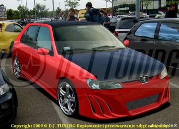 Peugeot 306 бампер переднє акула dj-тюнінг фото №1
