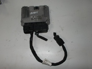 Vw caddy 1.9 tdi компьютер 0281012390 03g906021aq фото №1